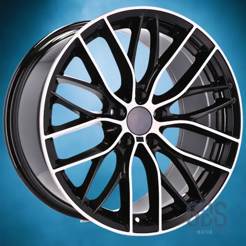 Pack 4 jantes Type 405M noir poli BMW R17" X 7.5" ET34
