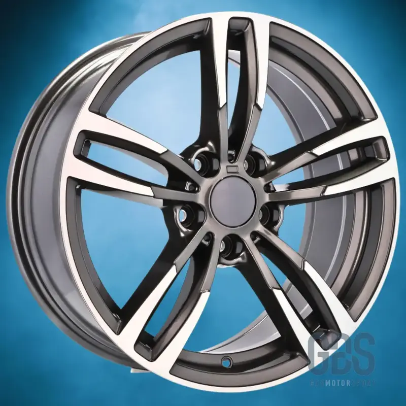 Pack 4 jantes Type 437M Gris poli BMW R17" X 8" ET34