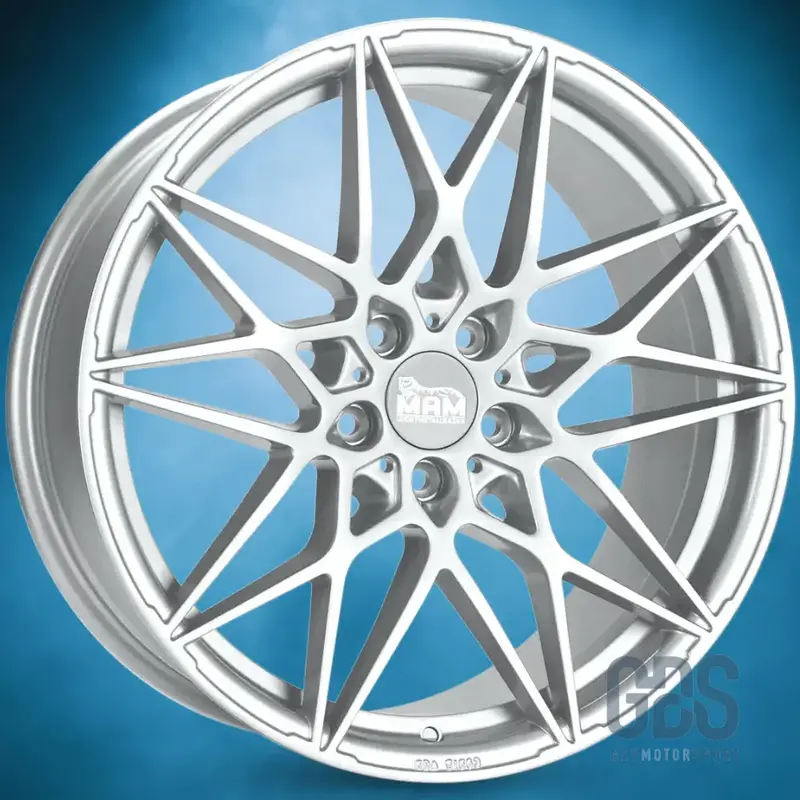Pack 4 jantes Type 666M MAM Gris BMW R18" X 8" ET35 Compétition