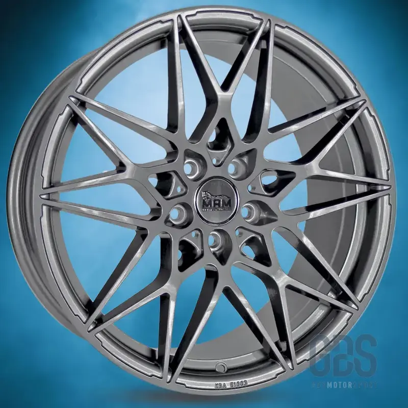 Pack 4 jantes Type 666M MAM Gris metalique BMW R19" X 8.5" ET35 Compétition