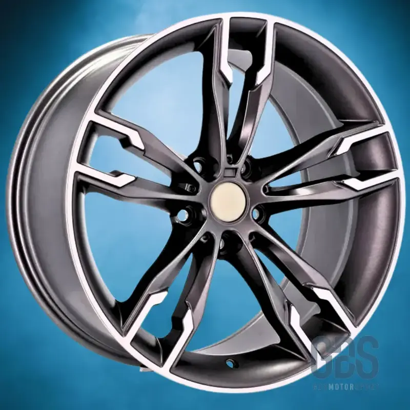Pack 4 jantes type 668M Gris Poli BMW R18" X 9" ET38