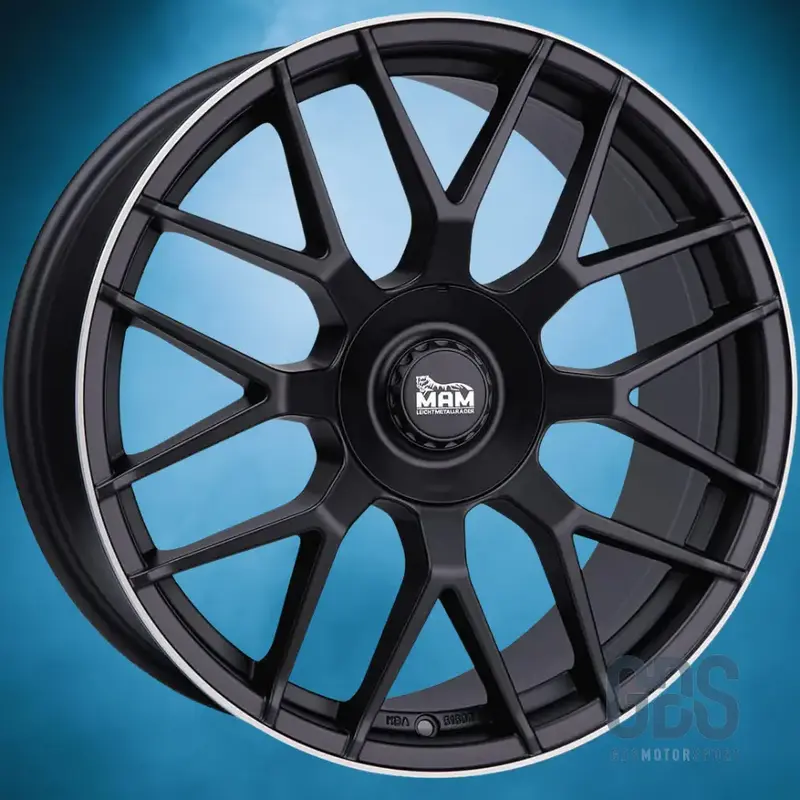 Pack 4 Jantes Type 763M MAM Noir Satin BMW 20" x 9.5" ET35