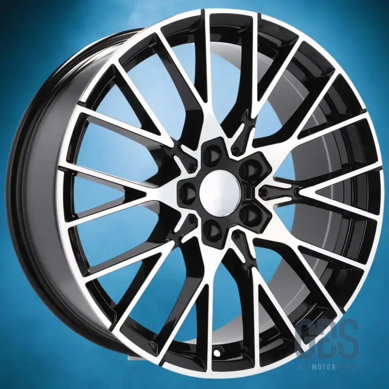 Pack 4 jantes Type 788 M Noir poli BMW R19" X 8 ET38 X 9" ET40