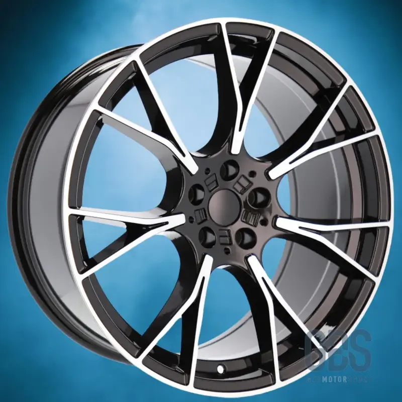 Pack 4 jantes Type 789M noir poli BMW R18" X 8" ET30