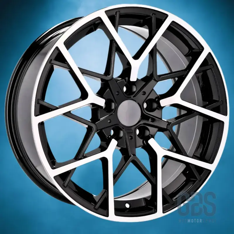 Pack 4 jantes Type 795 M Noir poli BMW R19" X 8,5" ET38 X 9,5" ET40