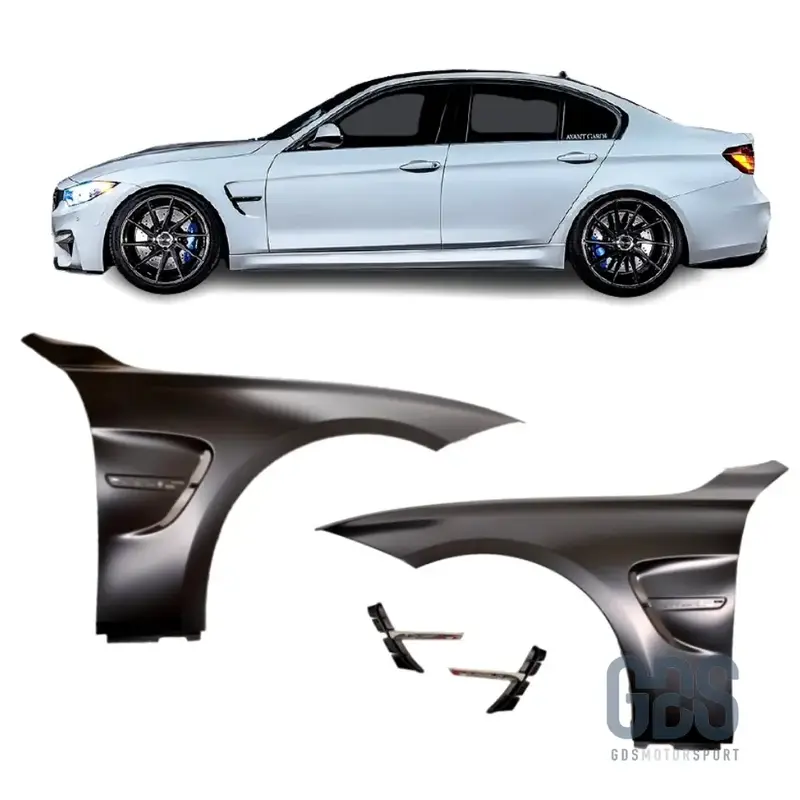 Pack Ailes avant Look M3 F80 pour BMW F30 berline / F31 Touring