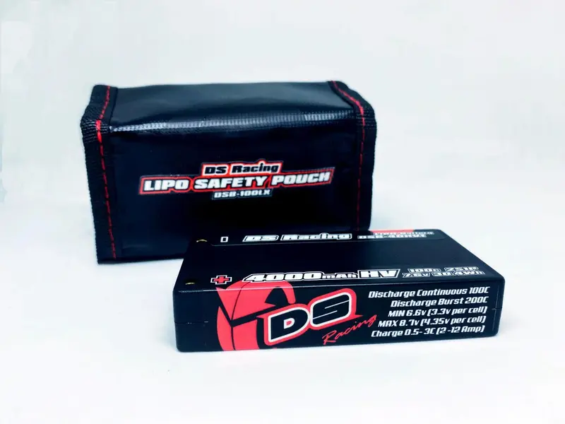Pack Batterie HV LiPo 4000mah short et sac