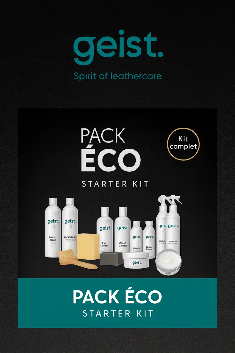 Pack Éco Geist – Kit complet pour l’entretien et la restauration du cuir