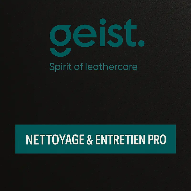 Pack Nettoyage & Entretien PRO Geist – Kit professionnel cuir