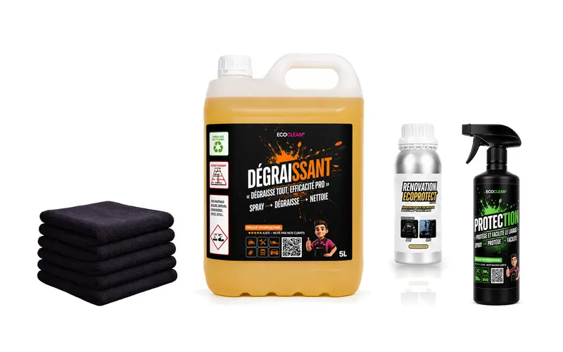 Pack Quad & Buggy EcoClean® — Boue, graisse, plastiques délavés