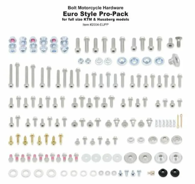 PACK VISSERIE BOLT MOTO CROSS KTM / HUSQVARNA