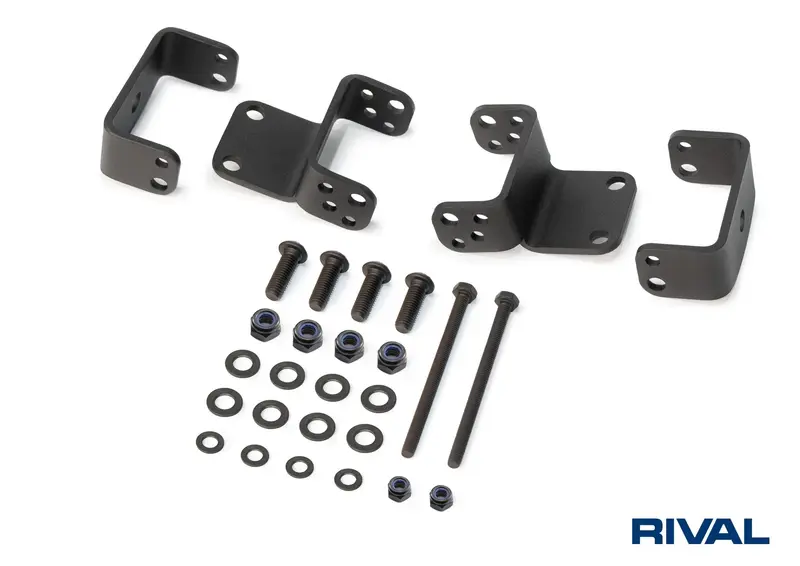Paire de supports pour phares de travail pour galerie de toit – RIVAL 4X4