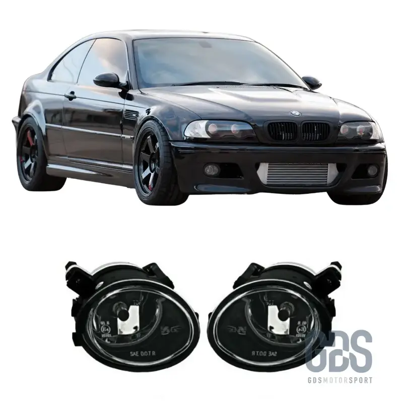 Paire Phares Antibrouillard BMW Série 3 E46 Pack M2 / M3