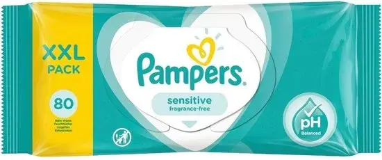Pampers Fresh Clean Billendoekjes 80 stuks - Nieuw Outlet