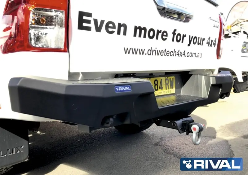 Pare-choc Arrière Aluminium Rival4x4 - Hilux Vigo & Revo