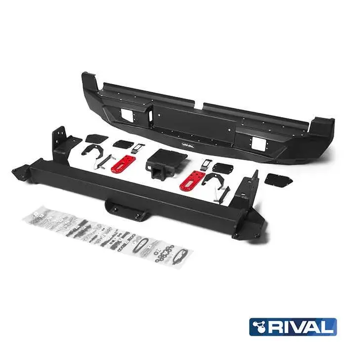 Pare-choc Arrière Aluminium Rival4x4 | Isuzu Dmax 2021+