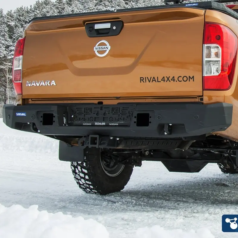 Pare-choc Arrière Aluminium Rival4x4 | Nissan Navara NP300 2015+