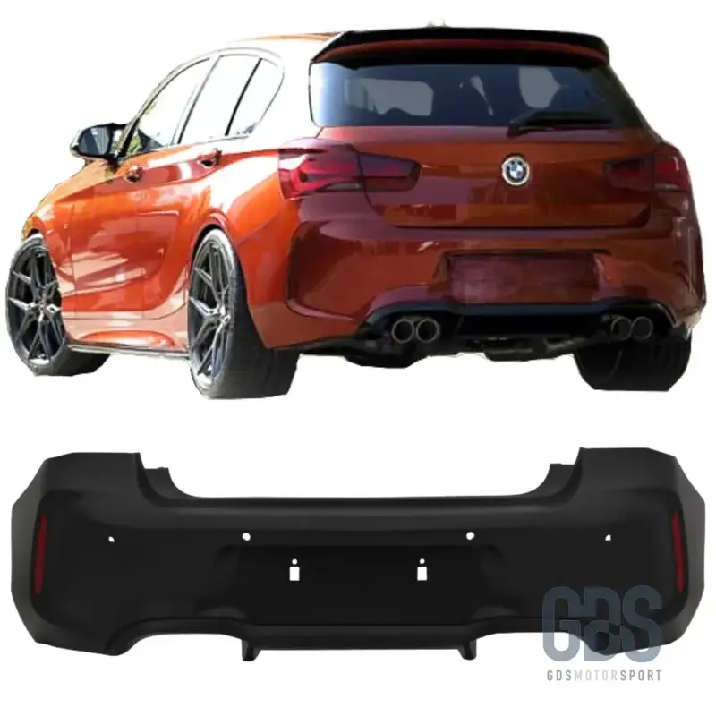 Pare-choc Arrière Look M2 Compétition pour BMW Série 1 F20 F21 Phase 2 LCI