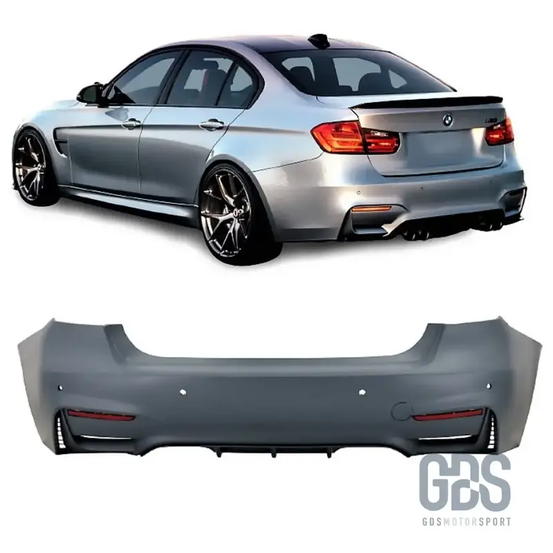 Pare-choc arrière Look M3 F80 pour BMW Série 3 F30 Berline