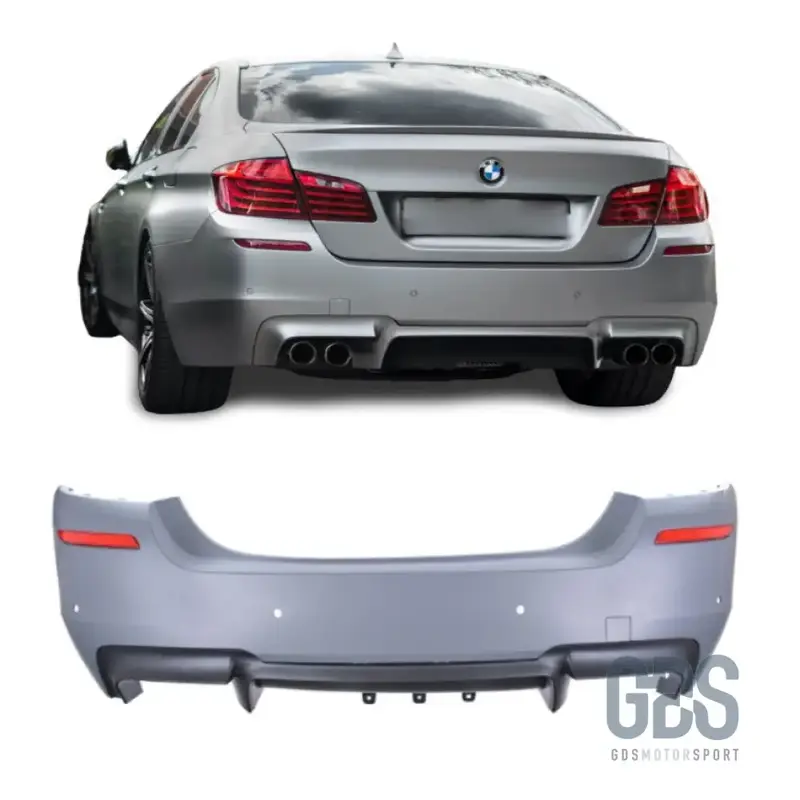 Pare-choc Arrière Look M5 pour BMW Série 5 F10 Berline (2010-2017)