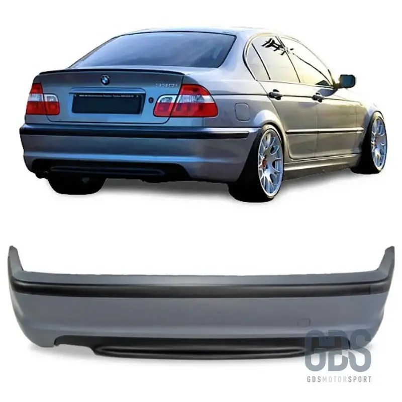Pare-choc Arrière Look Pack M2 pour BMW Série 3 E46 Berline