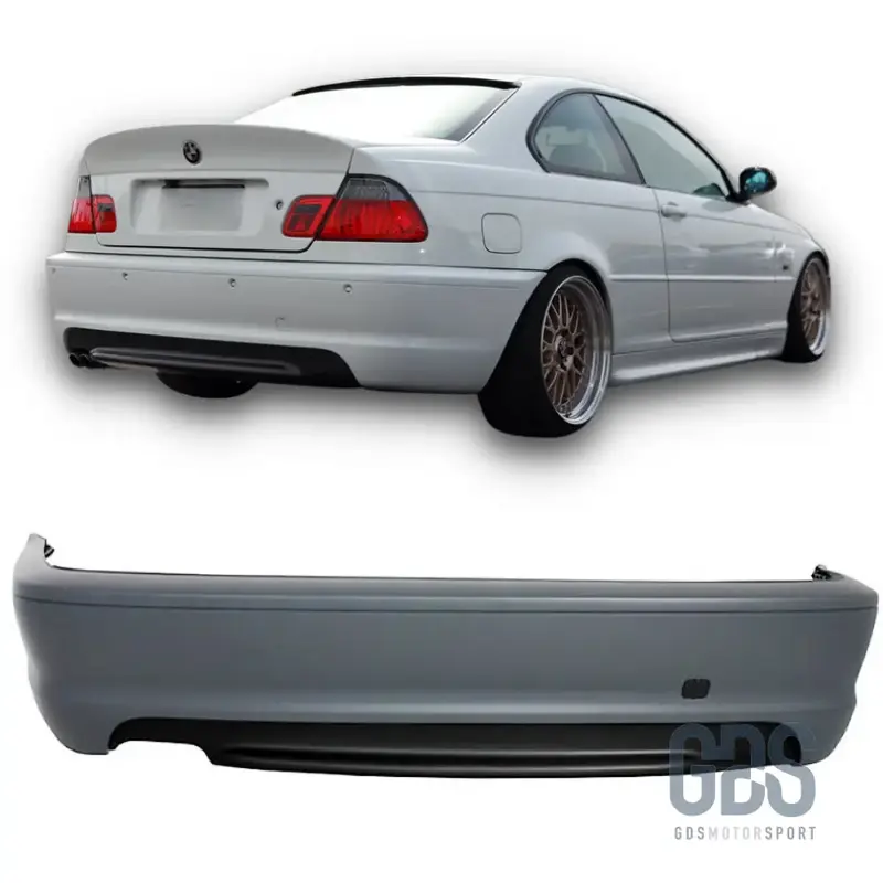 Pare-choc Arrière Look Pack M2 pour BMW Série 3 E46 Coupé / Cabriolet