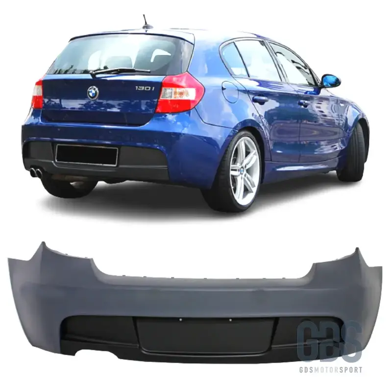 Pare-choc Arrière Pack M avec Diffuseur pour BMW Série 1 E87 E81 Berline