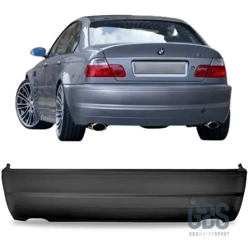 Pare-choc Arrière Pack M Duplex pour BMW Série 3 E46 Berline