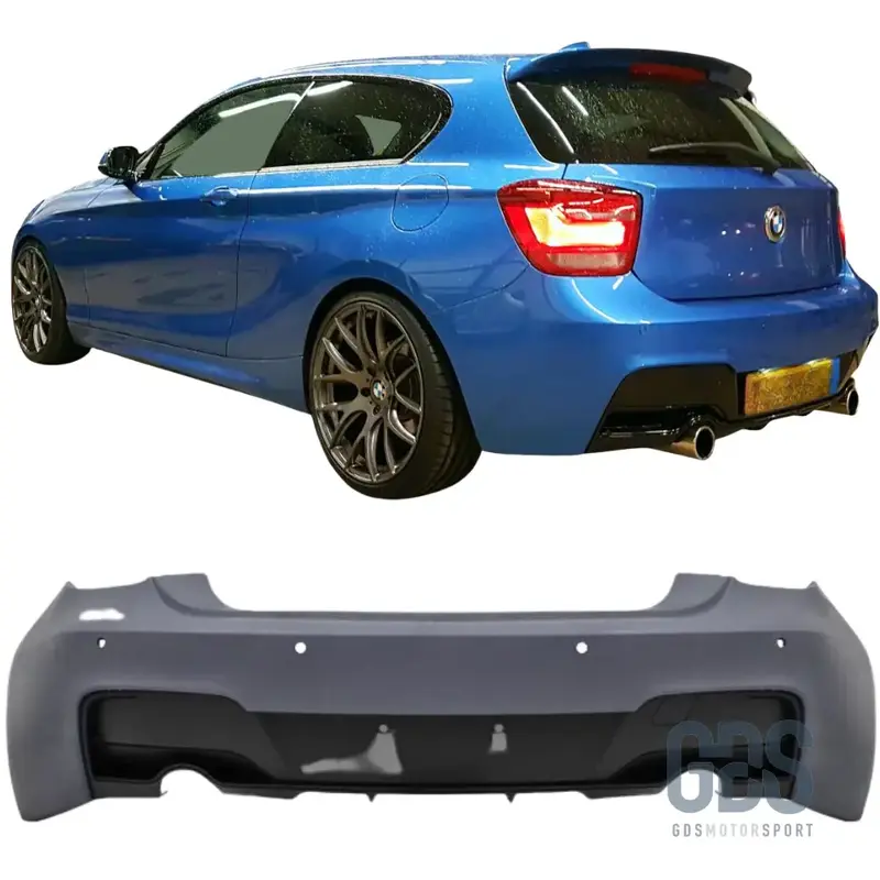 Pare-choc Arrière Pack M Performance BMW Série 1 F20 F21 Phase 1 Look 135i Sortie Gauche / Droite