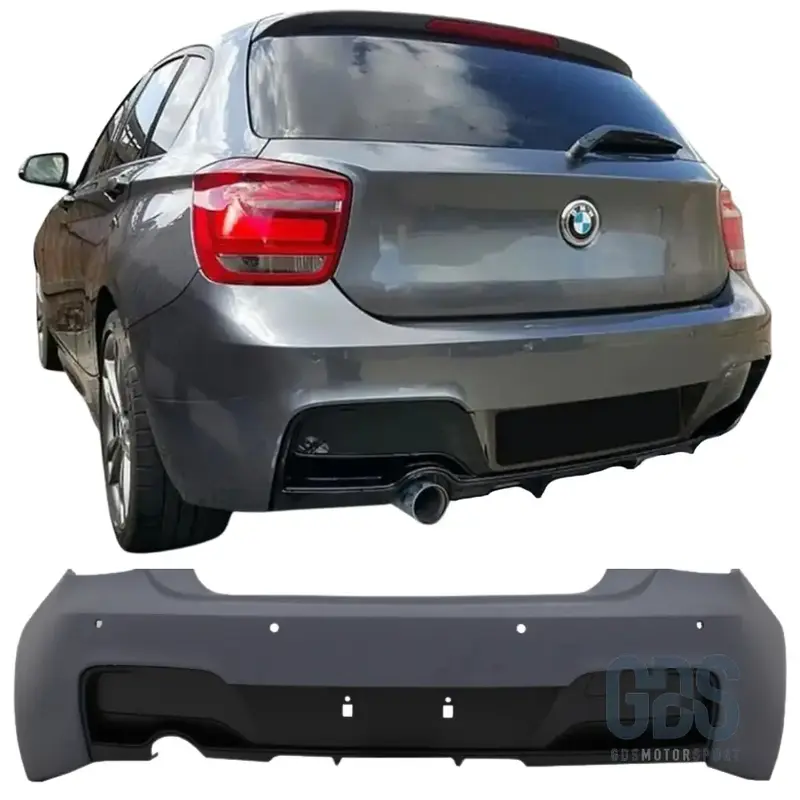 Pare-choc Arrière Pack M Performance BMW Série 1 F20 F21 Phase 1 Sortie Simple Gauche