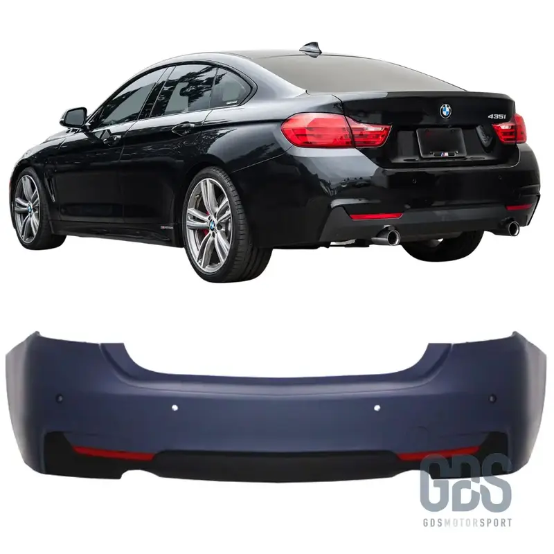 Pare-choc arrière Pack M pour BMW F36 Gran Coupé type 435i 440i Sortie gauche droite