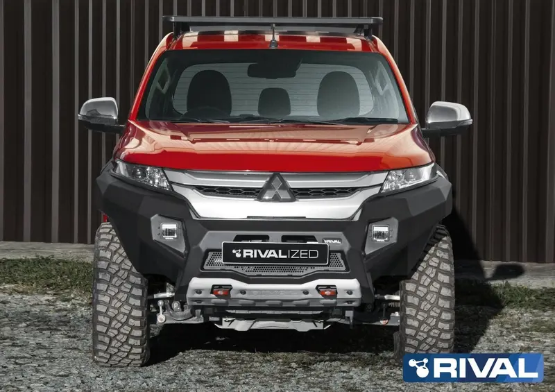 Pare-choc Avant Aluminium Mitsubishi L200 2019-2023 | RIVAL