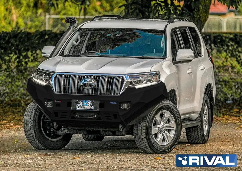 Pare-choc Avant Aluminium Rival - Toyota Prado 150 2017-Present