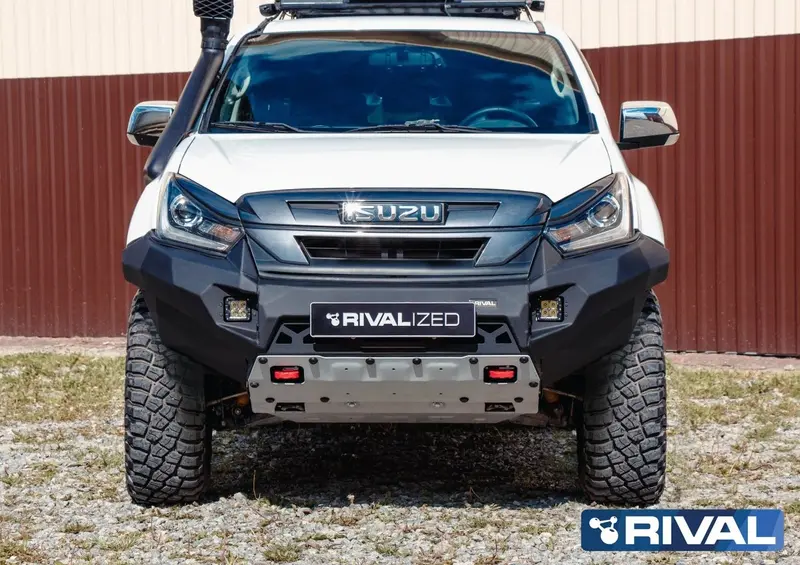 Pare-choc Avant Aluminium Rival4x4 - Isuzu Dmax 2017-2020