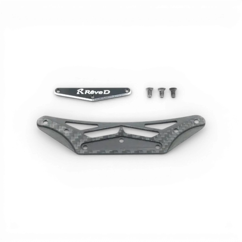 Pare choc avant carbon/aluminium
