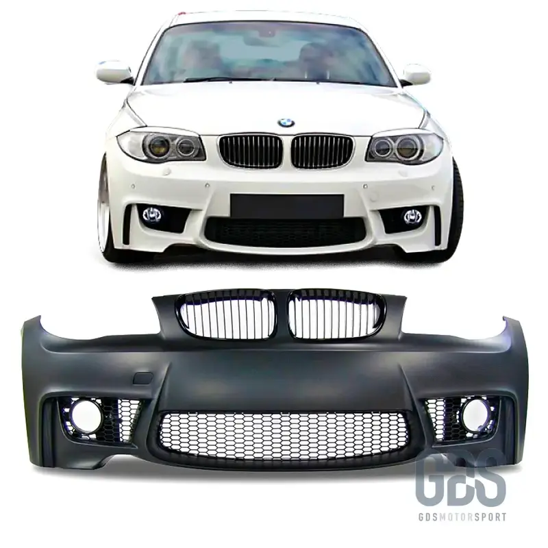 Pare-choc Avant Look 1M pour BMW Série 1 E81 E82 E87 E88 — Phase 1 et Phase 2