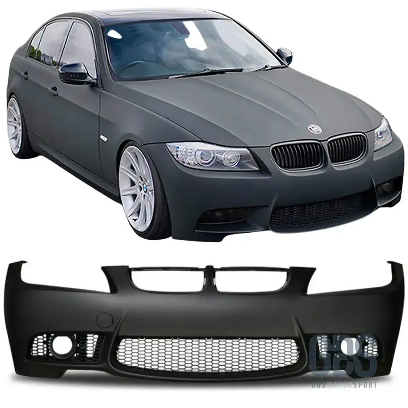 Pare-Choc Avant Look M3 BMW Série 3 E90/E91 Phase 2 LCI avec Antibrouillards