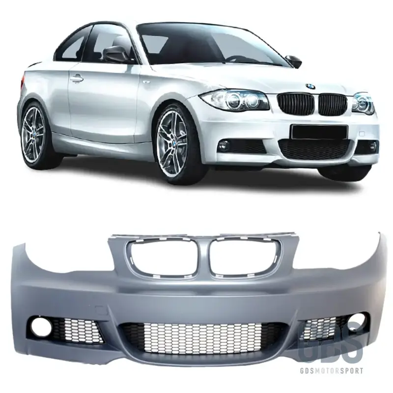 Pare-choc Avant Pack M Phase 2 pour BMW Série 1 E81 E82 E87 E88 — Antibrouillards Inclus