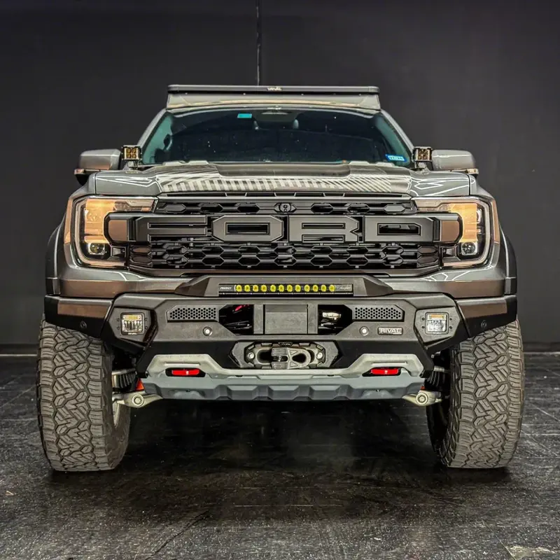 Pare-choc Avant Rival 4x4 Ford Raptor 2023+ | Aluminium Noir