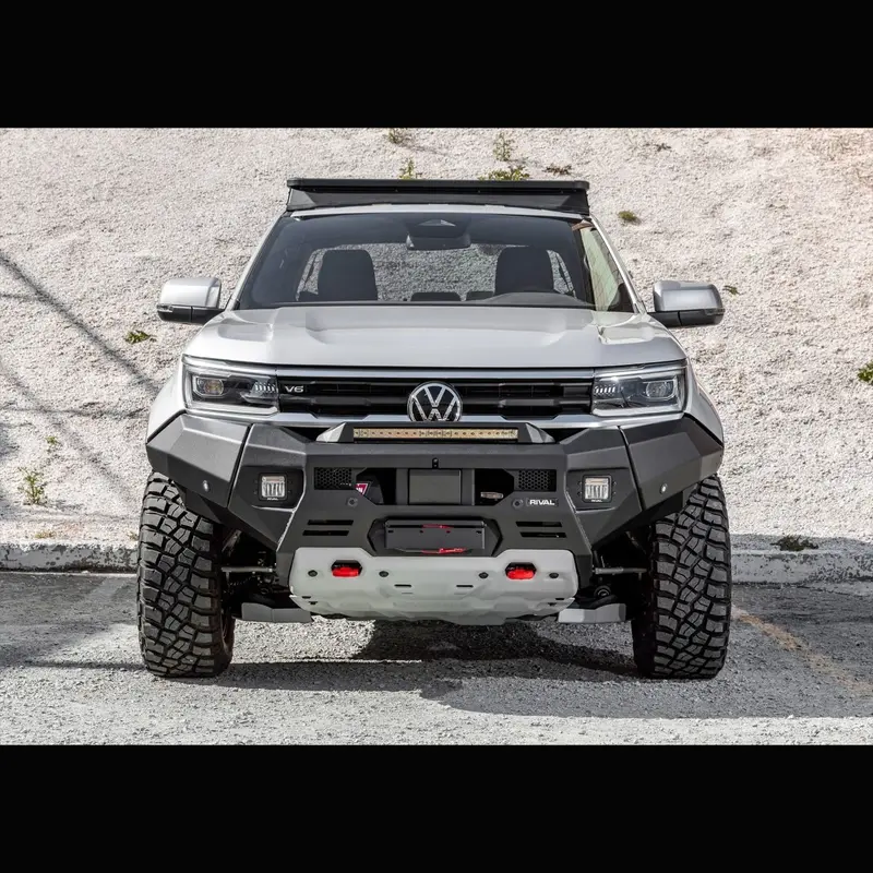 Pare-choc Avant Rival 4x4 VW AMAROK 2023+ | Aluminium Noir