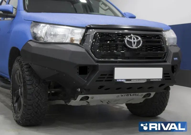 Pare-choc Avant Rival Aluminium - Toyota Hilux Legend 2018-20
