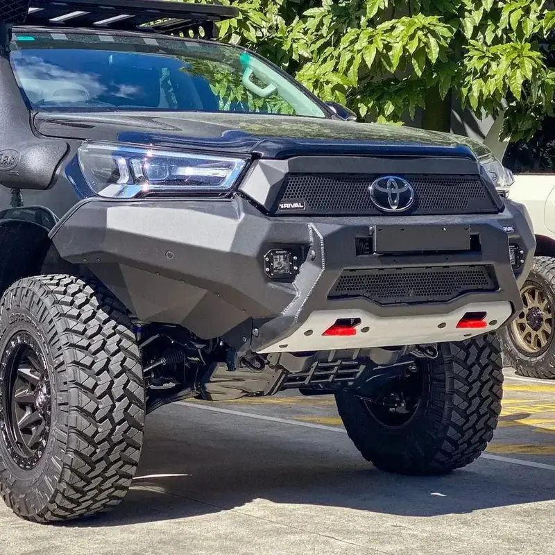 Pare-choc Avant Rival Toyota Hilux 2021 a Present | Léger et Robuste