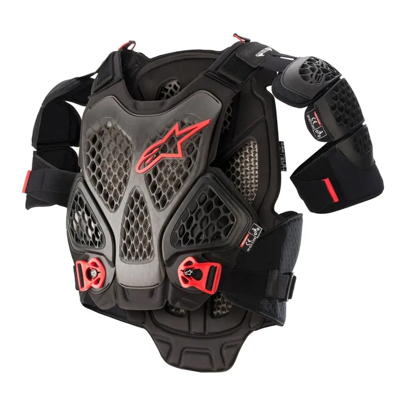 PARE PIERRE ALPINESTARS A-6 CHEST PROTECTION NOIR ROUGE