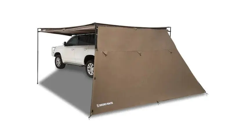 Paroi/mur trapézoïdale - Auvent Batwing Compact - RHINO-RACK