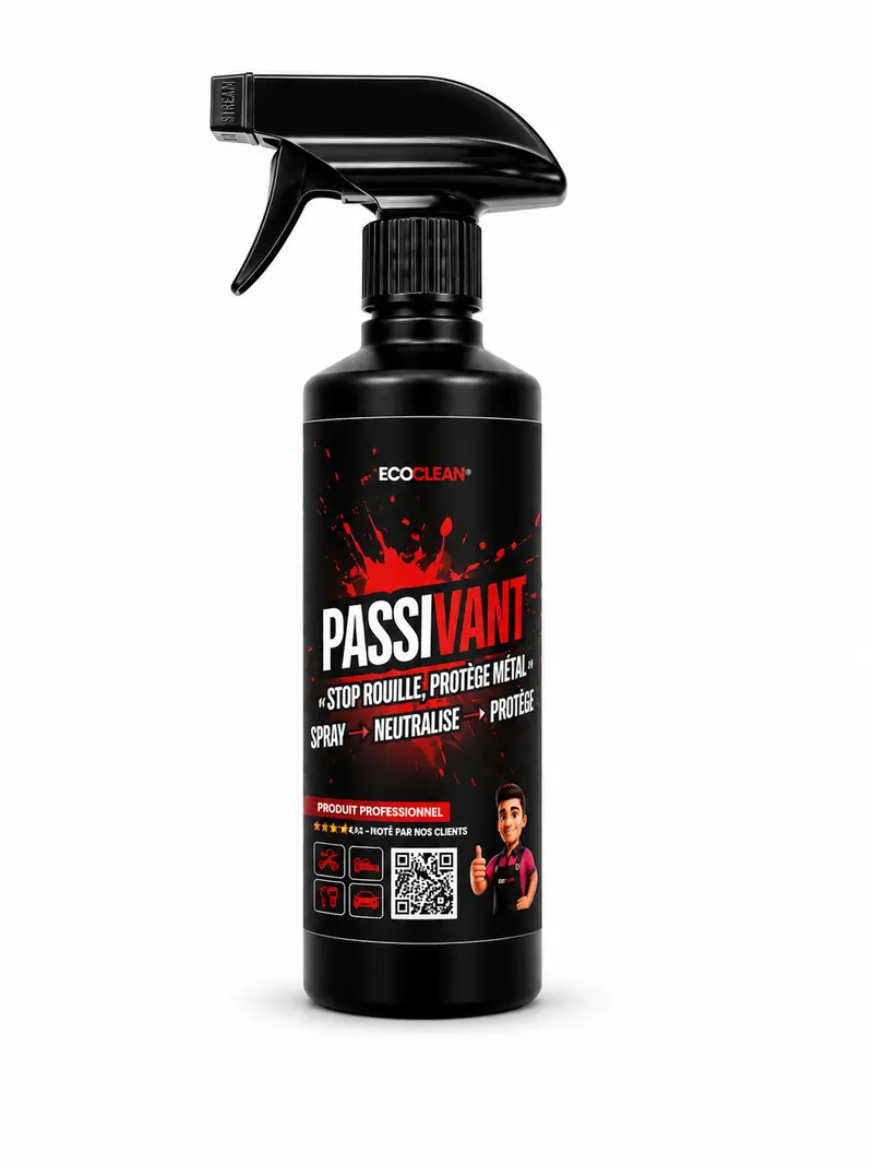 Passivant EcoClean® — Anti-rouille & stabilisation métaux après nettoyage