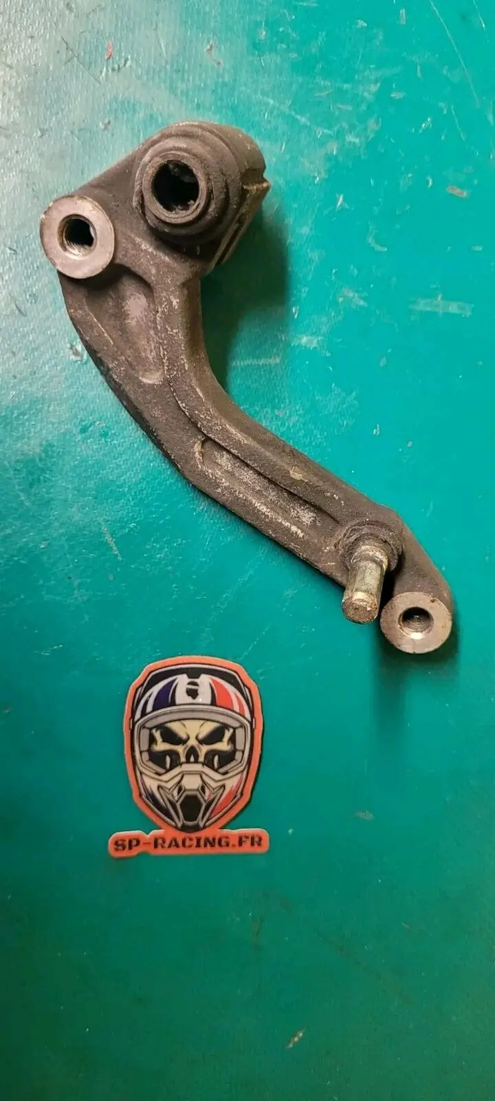 Patte De Fixation D'étrier Avant Nissin 600 Transalp 1993 (#24446 )
