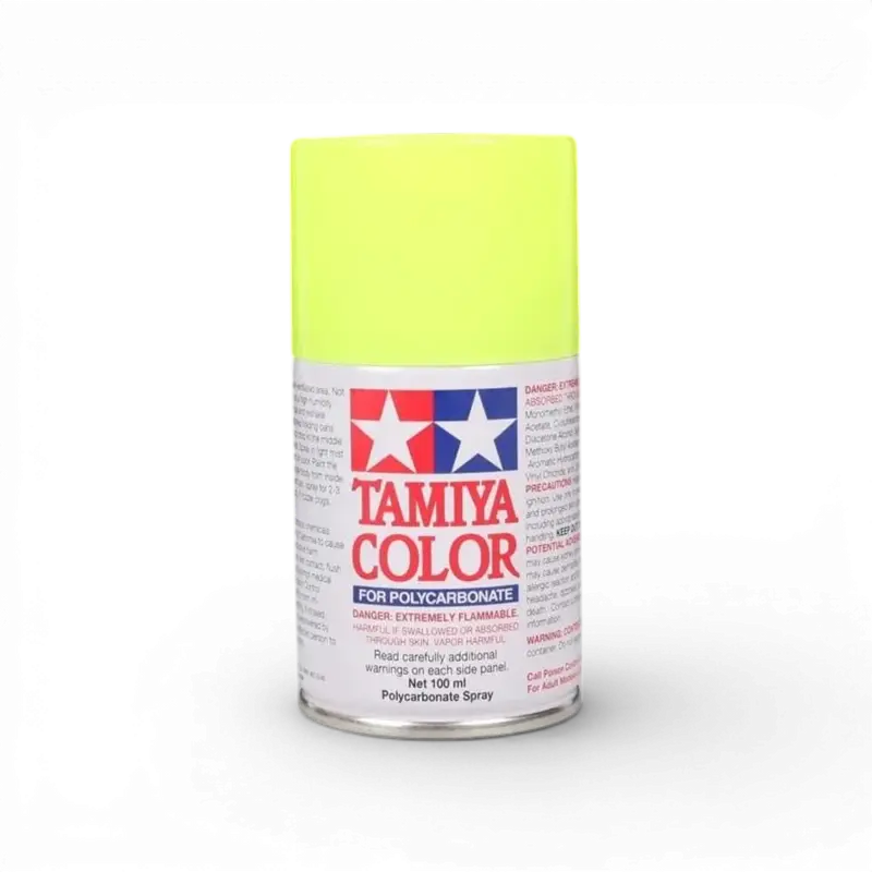 Peinture lexan - PS27 jaune fluo