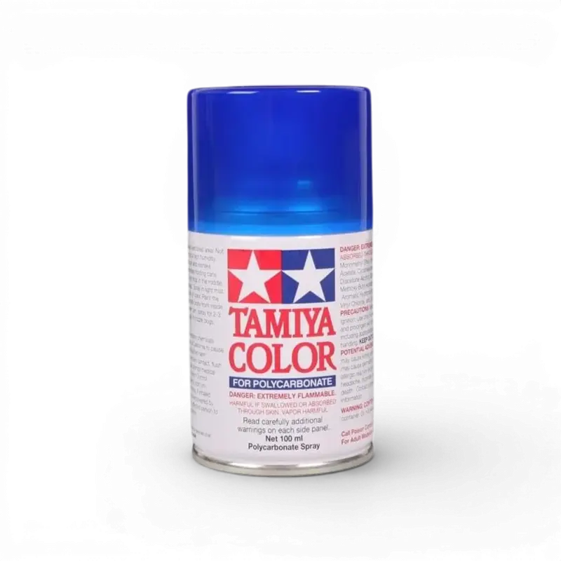 Peinture lexan - PS38 bleu translucide