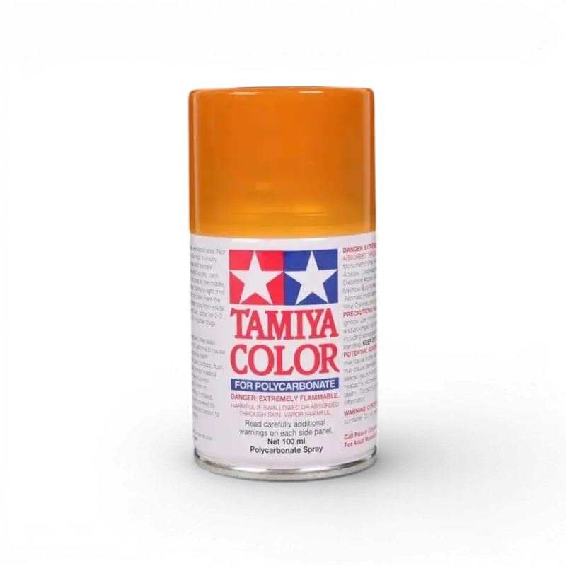 Peinture lexan - PS43 orange translucide