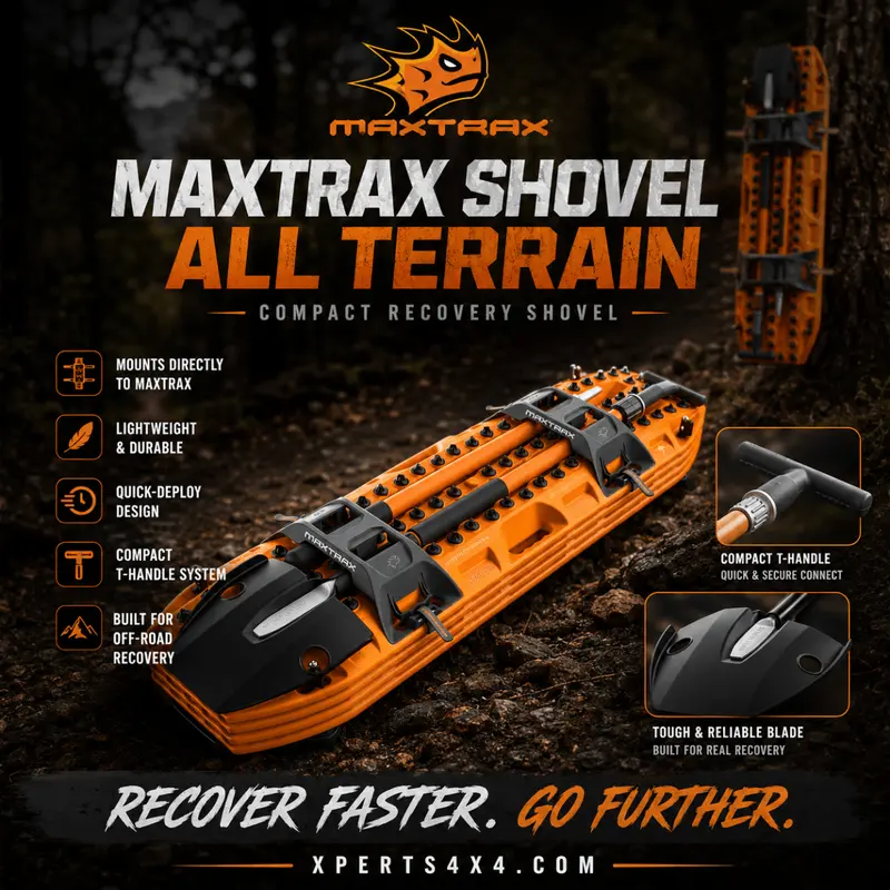 Pelle Maxtrax Recovey showel All-Terrain